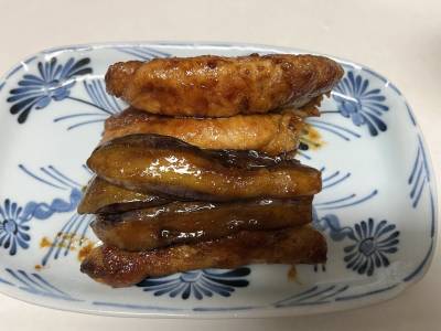 なすの豚バラ巻き