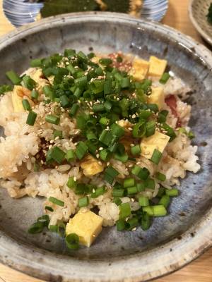 かんきつ風味の手こねずし