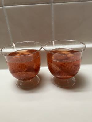 いちごゼリー