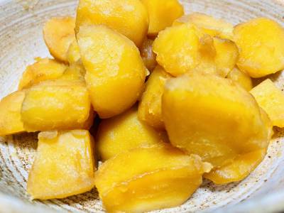 新じゃがの煮っころがし