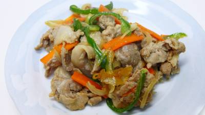 豚肉のプルコギ風