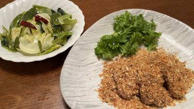 ヒレカツみたいな豚ソテー