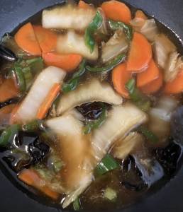 白菜と豚肉のうま煮