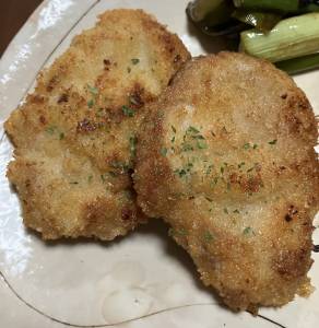 豚ヒレ肉のミラノ風カツレツ