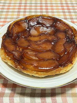 紅玉のタルトタタン風