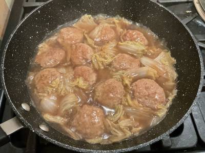 豚だんごと白菜のとろとろ煮