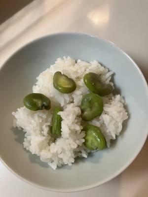 そら豆ご飯
