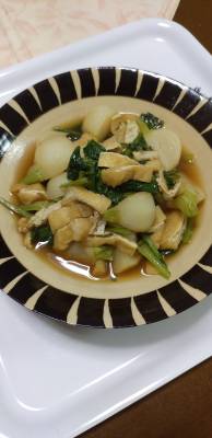 小かぶの炒め煮