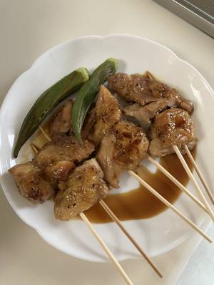 焼き鳥風照り焼きチキン