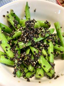 いんげんのごまあえ