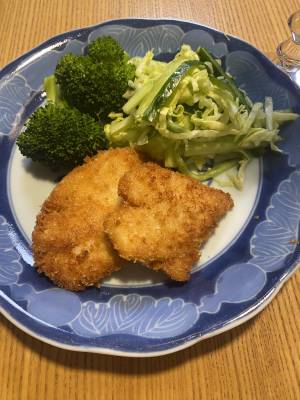 ささ身のペラカツ