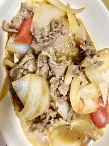 新たまのトマトすき煮