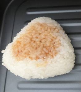 しょうゆ味の焼きおにぎり