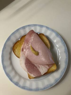 大人のハムトースト