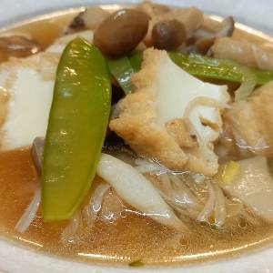 きのこと厚揚げのうま煮