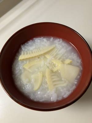 ゆでたけのこ＆たけのこがゆ