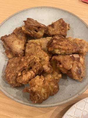 たけのこの味つき天ぷら