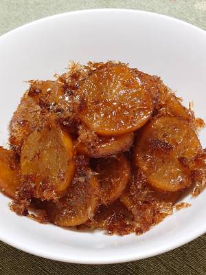 たくあん土佐煮