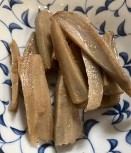 れんこんきんぴら