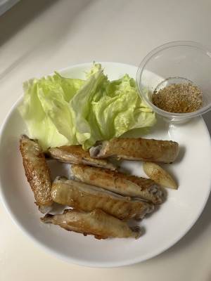 手羽中のカリカリ焼き