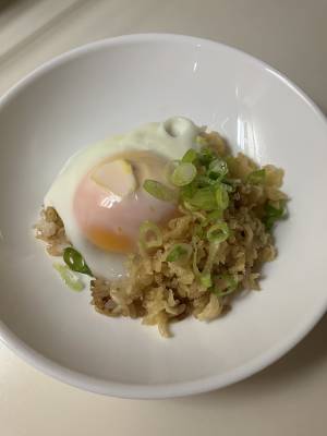 レンチン卵かけご飯