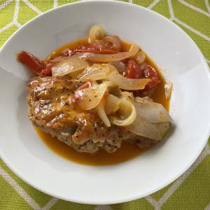 鶏肉のビネガー煮