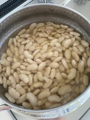 ゆでいんげん豆