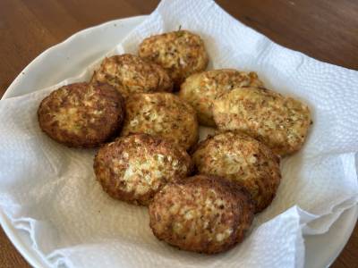 キャベツと豆腐のフワフワ揚げ