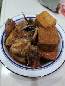 ぶりのアラ炊き