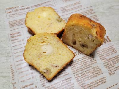 ツナとオリーブのケークサレ