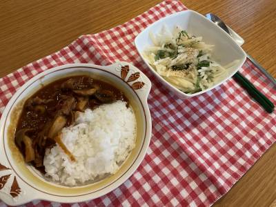 きのこたっぷりハヤシライス