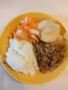 野菜たっぷり!梅風味ドライカレー