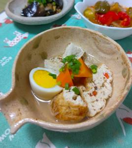 がんもどきの含め煮