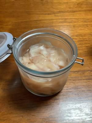 新しょうがの甘酢漬け
