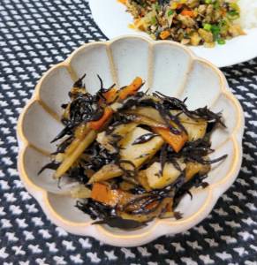 あっさりひじきの煮物