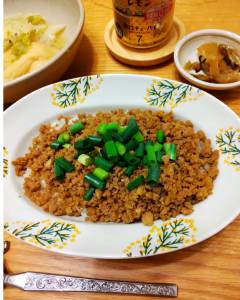 しょうがたっぷりそぼろ