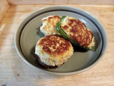 おからのボリューム肉詰め