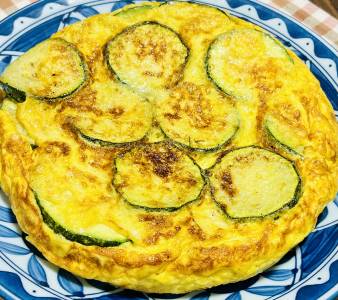 ズッキーニのオムレツ