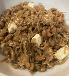 じゃこチーズ納豆