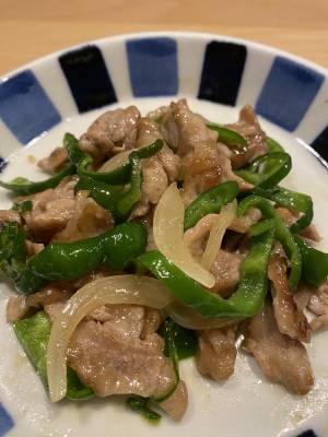 豚肉とピーマンのオイスター炒め