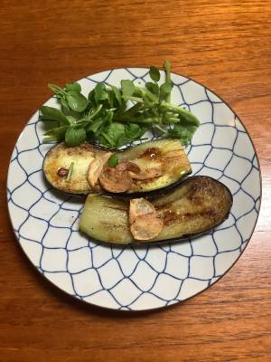 なすのガーリックステーキ