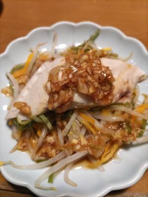 さわらのねぎソース