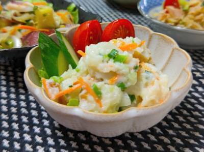 長芋のあっさりポテトサラダ