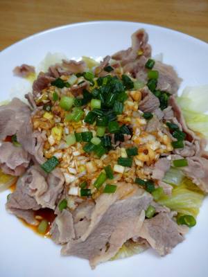 うまだれレタスごはん