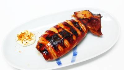 いかの甘辛焼き