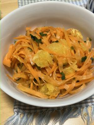 オレンジキャロットラペ