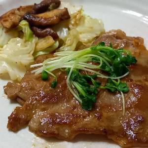 豚のしょうが焼き