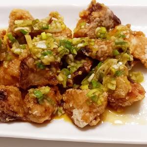 ぶりのねぎだれから揚げ