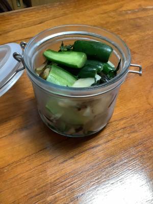 青じそしば漬け