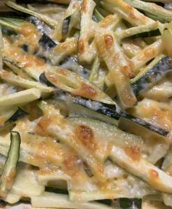 ズッキーニのチーズ焼き